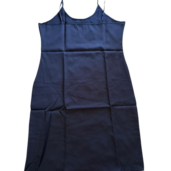 MISSLOOK Simple Slip Dress – Plus Size (navy blue) 6X - Picture 2 of 5